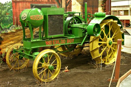 Vintage John Deere Tractors.