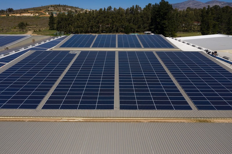 Solar farms use vast amounts of land