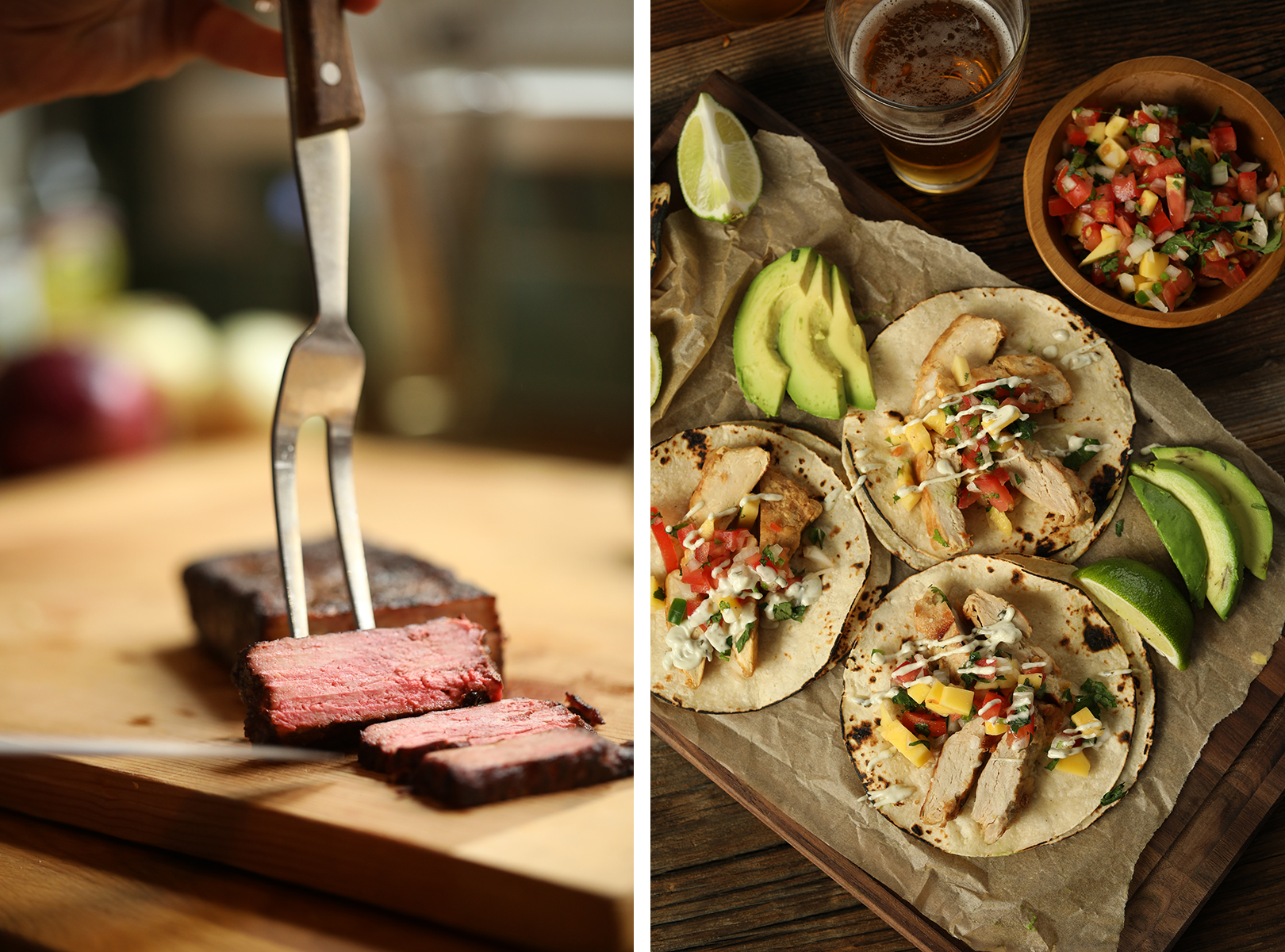 The world’s first fake-meat “steaks” made from fungi. 